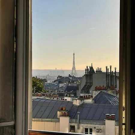 Super Appartement Au Coeur De Montmartre Parijs Buitenkant foto