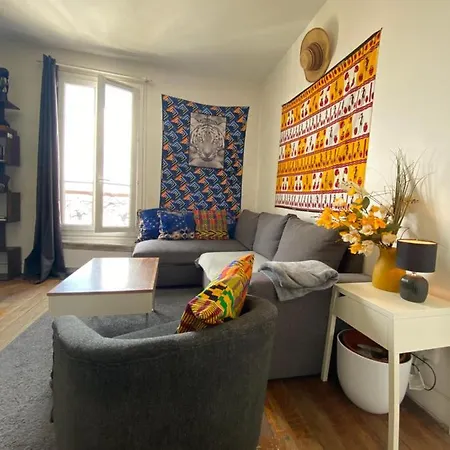 Super Appartement Au Coeur De Montmartre Parijs Buitenkant foto